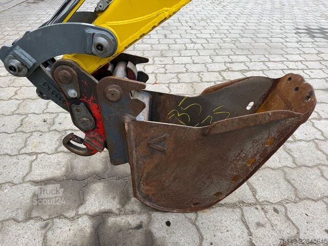 Minigraver WACKER ET 35/E16-01, VDS, Hydr. S.W.S., Löffelpaket