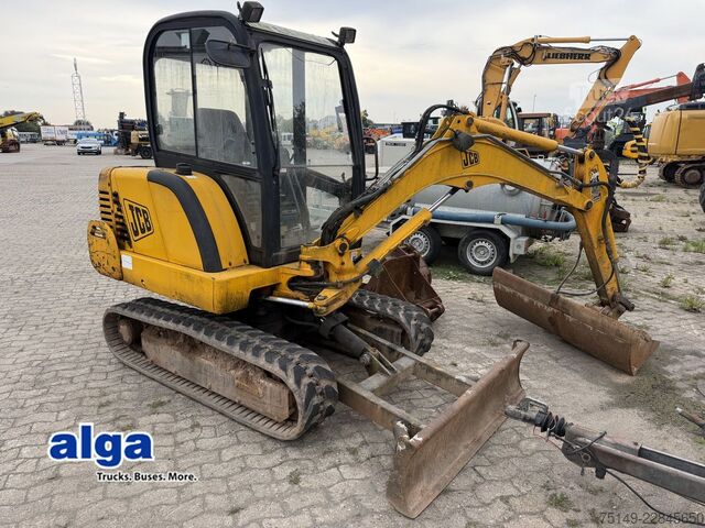 Minibagr JCB 803 Super, Löffelpaket, mecha. S.W.S., Perkins