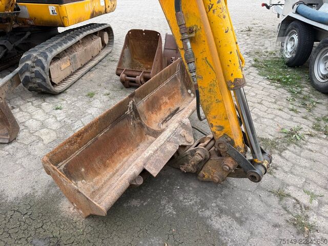 Minibagr JCB 803 Super, Löffelpaket, mecha. S.W.S., Perkins
