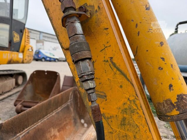 Minibagr JCB 803 Super, Löffelpaket, mecha. S.W.S., Perkins