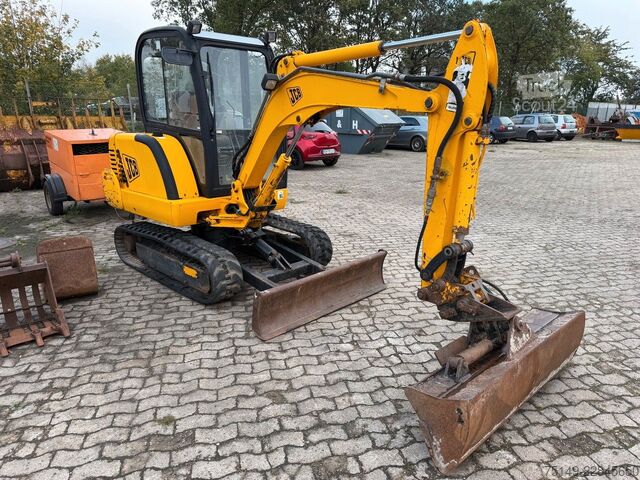 Minibagr JCB 803 Super, Löffelpaket, mecha. S.W.S., Perkins