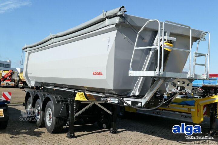 Полуремарке самосвал KÖGEL SKM 24P, Stahl, 29m³, Luft-Lift, SAF, SmartBoard