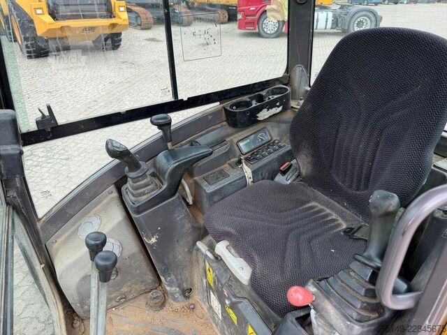 Minibagr VOLVO ECR 25, mecha. S.W.S., Hydr. Grabenschaufel