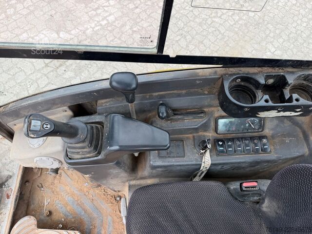 Minibagr VOLVO ECR 25, mecha. S.W.S., Hydr. Grabenschaufel