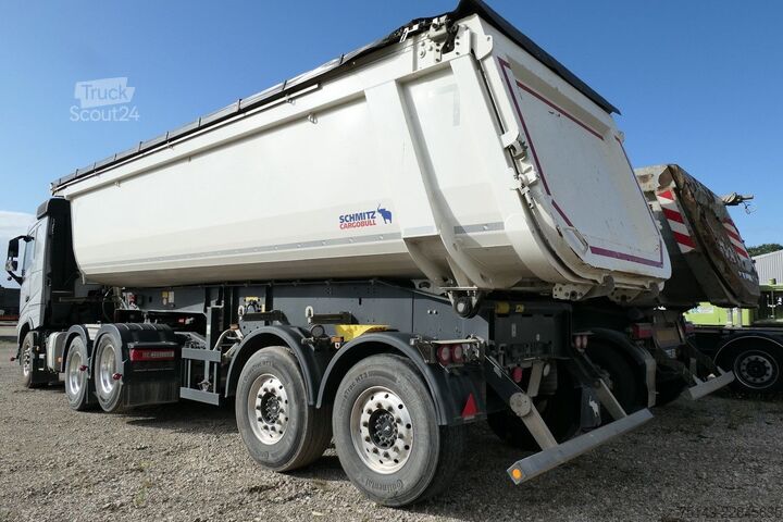 Полуремарке самосвал SCHMITZ CARGOBULL SCB, Stahl, 28m³, Cramaro, Luft-Lift, Alu-Felgen