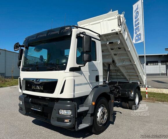 Самосвален камион MAN TGM 15.290/Kipper/4x2/NL7,7 To/AHK/Nur55 tkm/Top