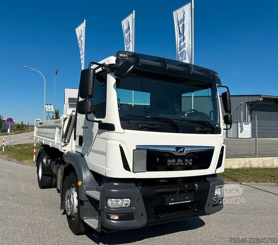 Самосвален камион MAN TGM 15.290/Kipper/4x2/NL7,7 To/AHK/Nur55 tkm/Top