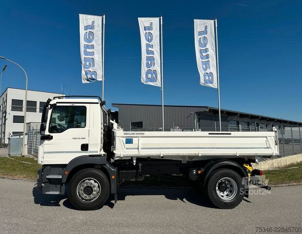 Самосвален камион MAN TGM 15.290/Kipper/4x2/NL7,7 To/AHK/Nur55 tkm/Top