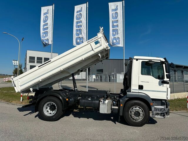 Самосвален камион MAN TGM 15.290/Kipper/4x2/NL7,7 To/AHK/Nur55 tkm/Top