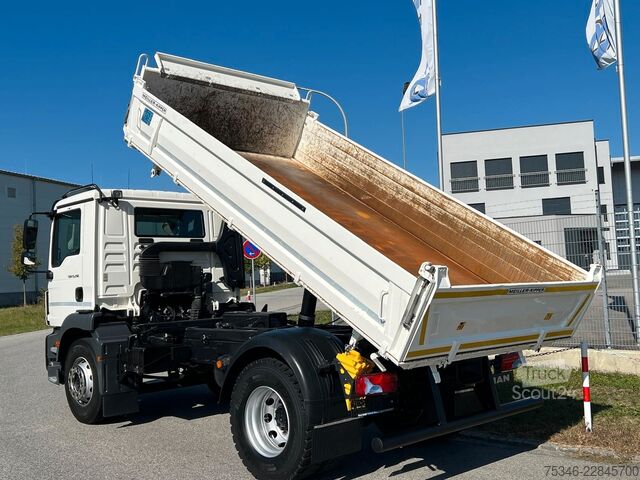 Самосвален камион MAN TGM 15.290/Kipper/4x2/NL7,7 To/AHK/Nur55 tkm/Top