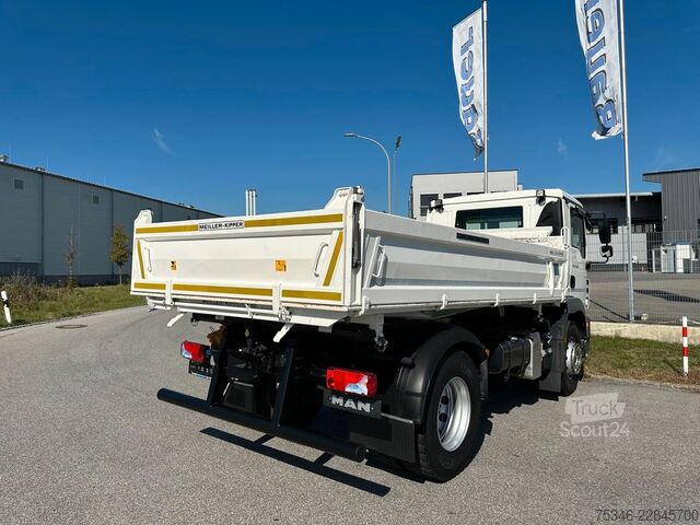 Самосвален камион MAN TGM 15.290/Kipper/4x2/NL7,7 To/AHK/Nur55 tkm/Top