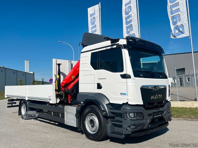 Специализиран камион MAN TGS 18.470 BL/ PK 14.502 /17m/Prit. 6,20m/ 9 tkm