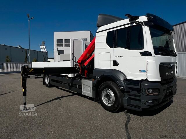 Специализиран камион MAN TGS 18.470 BL/ PK 14.502 /17m/Prit. 6,20m/ 9 tkm