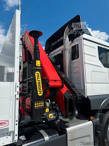 Камион с платформа MAN TGS 18.470 BL/ PK 14.502 /17m/Prit. 6,20m/ 9 tkm