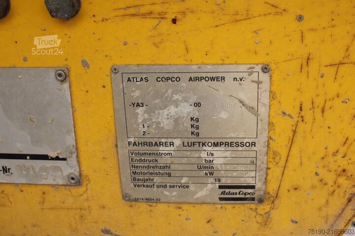 Hűtőkompresszor Atlas Copco XAS 65
