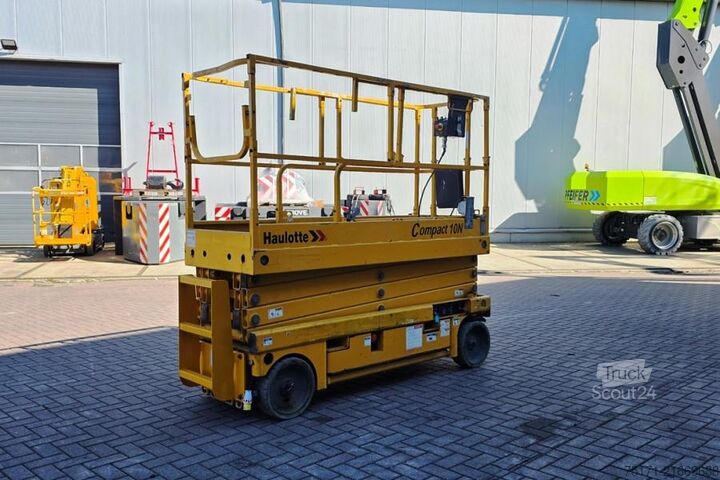 Scherenhebebühne Haulotte Compact 10N Electric,10m Working Height, 230kg Cap