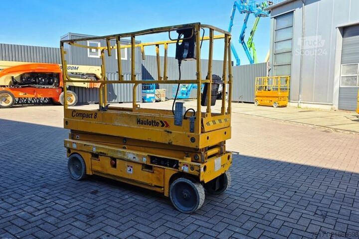 Scherenhebebühne Haulotte Compact 8 Electric, 8.2m Working Height, 350kg Cap
