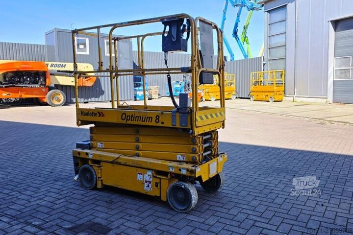 Scherenhebebühne Haulotte Optimum 8 Electric, 7.77m Working Height, 230kg Ca