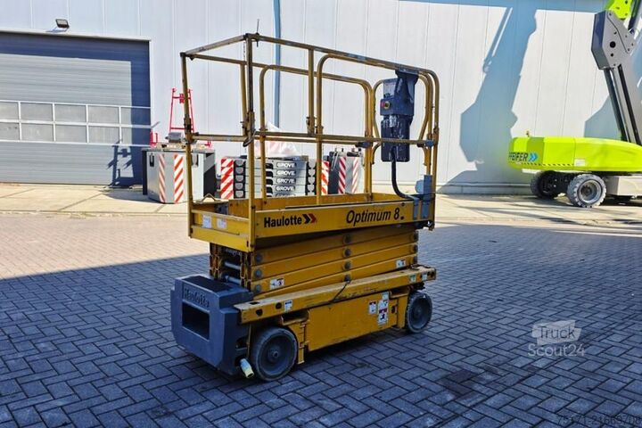 Scherenhebebühne Haulotte Optimum 8 Electric, 7.77m Working Height, 230kg Ca
