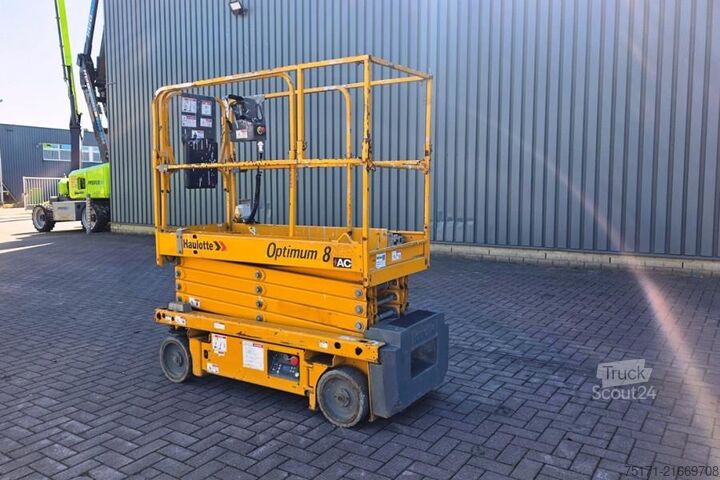 Scherenhebebühne Haulotte Optimum 8 Electric, 7.77m Working Height, 230kg Ca