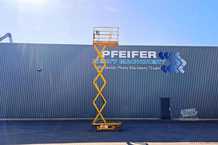 Scherenhebebühne Haulotte Optimum 8 Electric, 7.77m Working Height, 230kg Ca