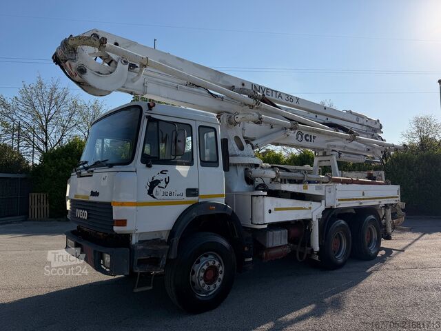 Tovornjak s črpalko za beton Iveco Magirus 330