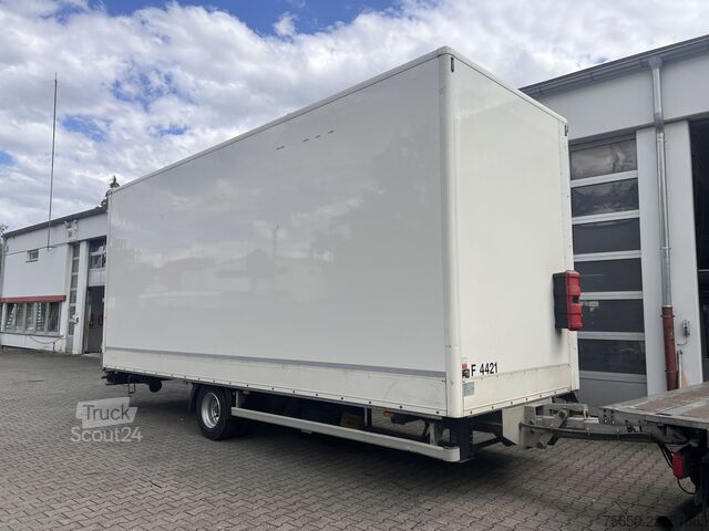 Отворена ремарке със строшен брезент Ackermann Z-KA-F10.5/7,5  1 Achs Planenanhänger 10,5 t GG