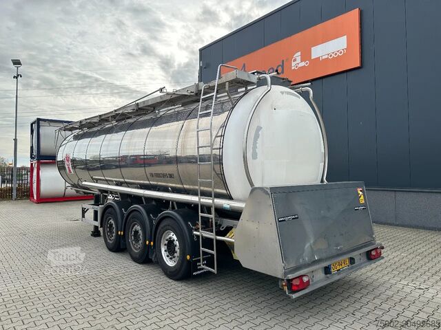 Продовольча цистерна Feldbinder LEVENSMIDDELEN / FOOD / LEBENSMITTEL / 33.500L ...
