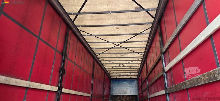 Odprta polprikolica s ponjavo Kögel SN 24 Edscha Standard Coilliner BPW Achsen Scheibenbremse