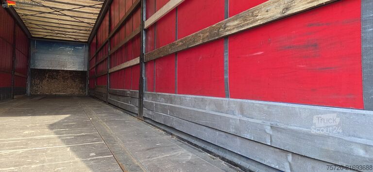 Odprta polprikolica s ponjavo Kögel SN 24 Edscha Standard Coilliner BPW Achsen Scheibenbremse