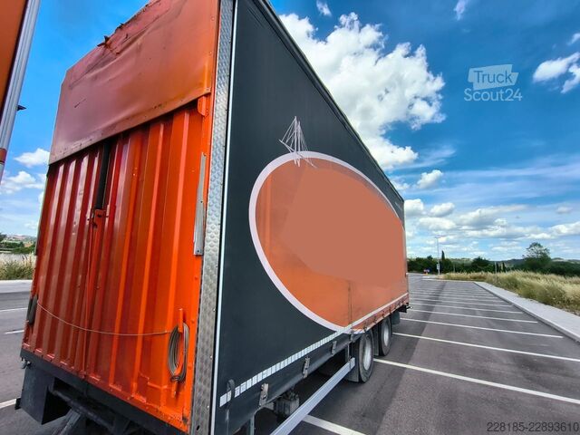 Remolque abierto con toldo RIMORCHI RIMORCHIO OMAR 20W829 - RIMORCHIO OMAR 20W82P