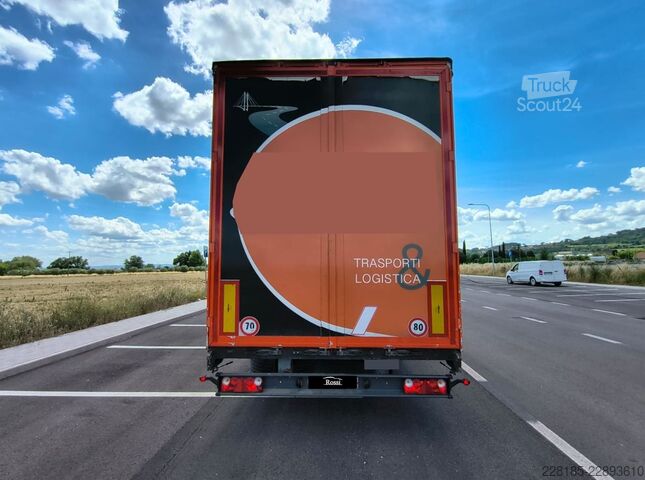 Remolque abierto con toldo RIMORCHI RIMORCHIO OMAR 20W829 - RIMORCHIO OMAR 20W82P