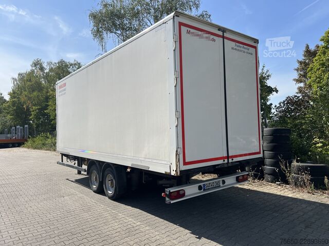 Remolque caja Möslein TKO 105 D Schwebheim  Tandem- Koffer, Durchladbar