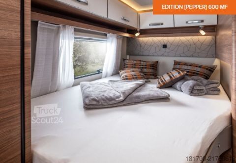 Teilintegriertes Wohnmobil Weinsberg CaraCompact 600 MF EDITION [PEPPER] *TraumMobil*Autark-e*Automatik