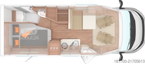 Teilintegriertes Wohnmobil Weinsberg CaraCompact 600 MF EDITION [PEPPER] *TraumMobil*Autark-e*Automatik
