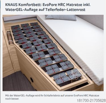 Wohnwagen Knaus Südwind 500 PF Black Selection *1800kg*ATC*Duschausbau*