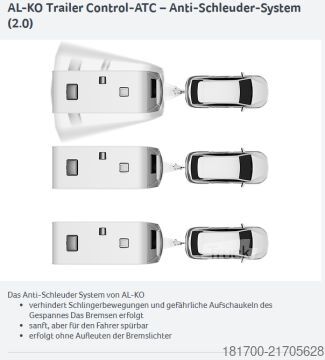 Bivalnik Knaus Südwind 500 PF Black Selection *1800kg*ATC*Duschausbau*