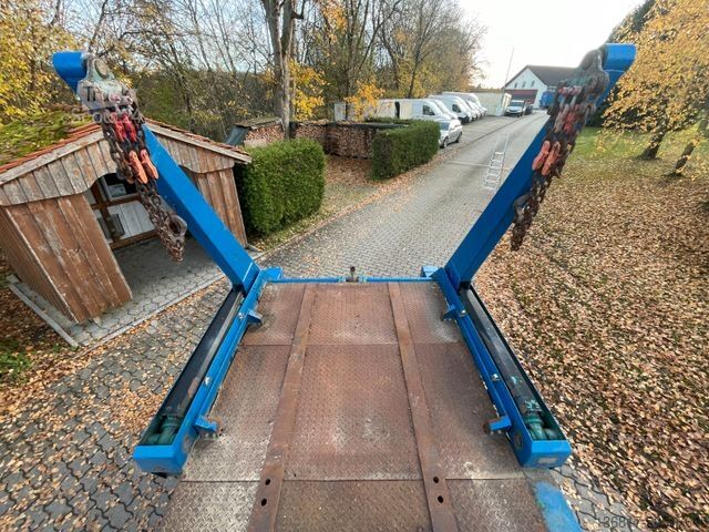 Transporter mit Kipper MAN VW 8.150 F FK Silent BB Absetzer Meiller AK5N