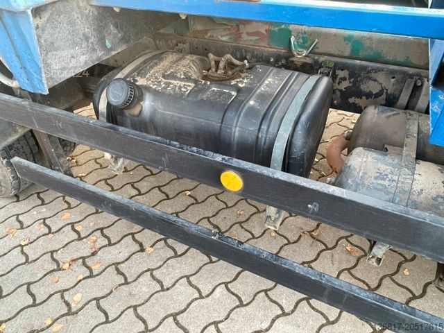 Transporter mit Kipper MAN VW 8.150 F FK Silent BB Absetzer Meiller AK5N