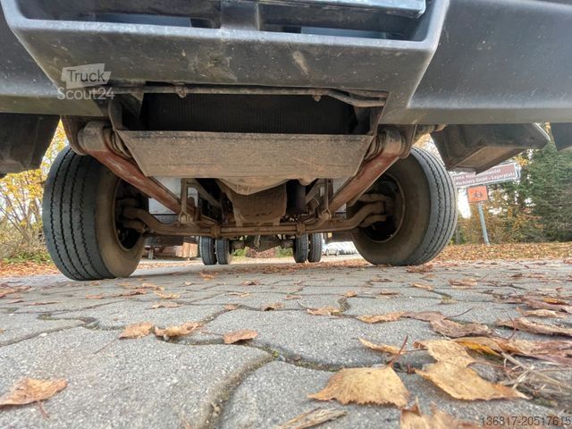 Transporter mit Kipper MAN VW 8.150 F FK Silent BB Absetzer Meiller AK5N