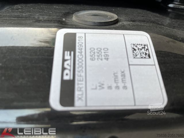 Tracteur routier standard DAF XG 530*177 TKM*2Tank*Standklima*Alcoa*