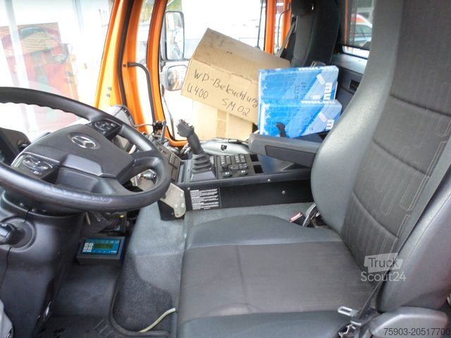 Andere MERCEDES-BENZ Unimog 423 mit Mulag Front Heckmähkombination E6