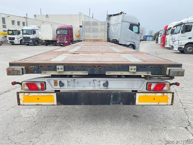 Semirreboque aberto Kögel 3 Achs Plateau Liftachse Pal.-Kasten BPW-Achsen