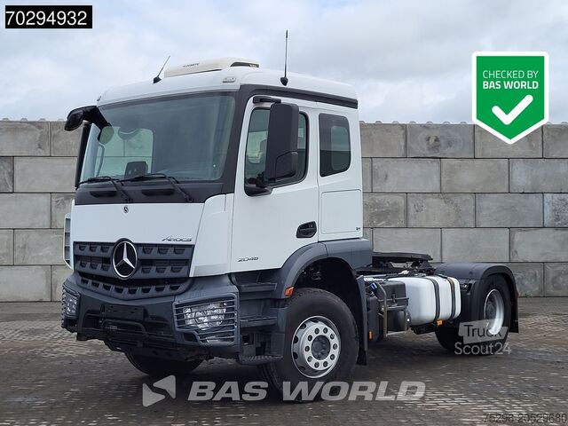 Standaard trekker Mercedes Arocs 2046 4X2 Retarder Standklima Big-Axle Euro 6