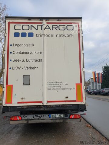 Semi-remorque bâchée FLIEGL Gardinensattel Standard