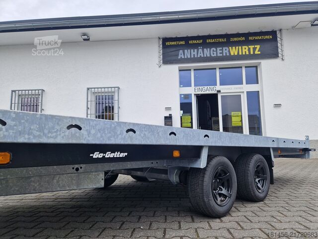 Remorque porte-engins surbaissée Anssems Aluboden MSX go getter abholbereit