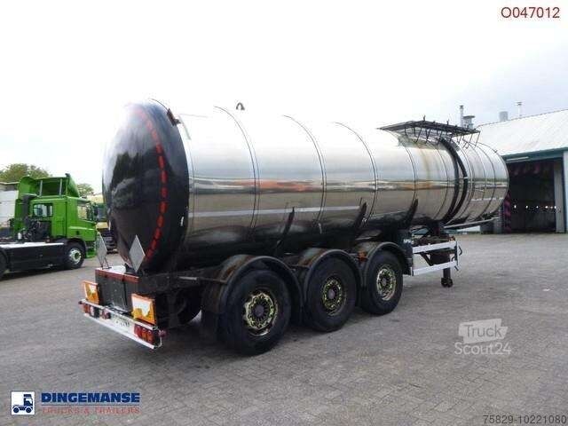Meta lovouga Bitumen tank inox 32 m3 / 1 comp pu