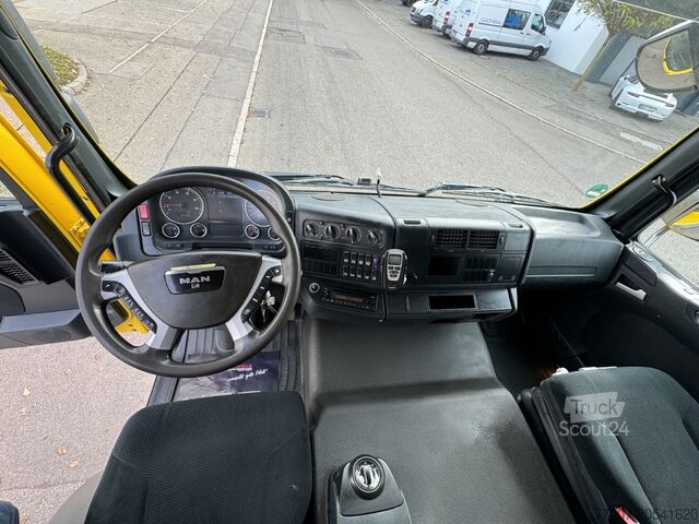 Trijų pusių savivartis sunkvežimis 4x4 MAN TGM 18.340 4x4 ALLRAD MEILLER 3-S Kipper