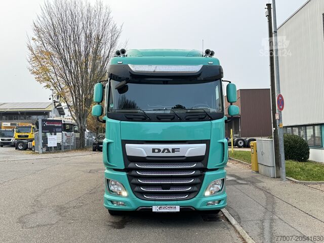 Camion con cassone e rimorchio con telone DAF XF480 Schiebeplane-Zug Bordwände Lenkach