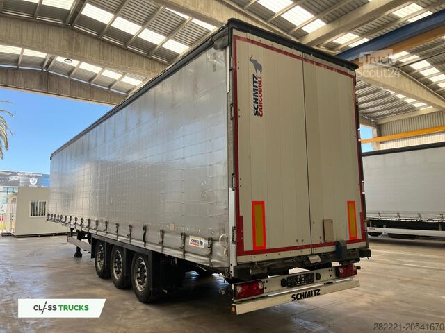 مقطورة مفتوحة مع قماش مشمع SCHMITZ CARGOBULL SCS24/L Varios
